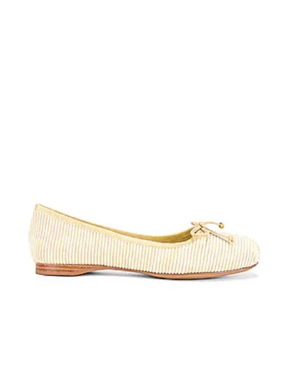 Jeffrey Campbell Tutu Flat in Yellow Corduroy